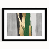 Vibrant abstract wall art on canvas showcasing dynamic shapes in bold colors of blue, red, and yellow, perfect for modern home decor.