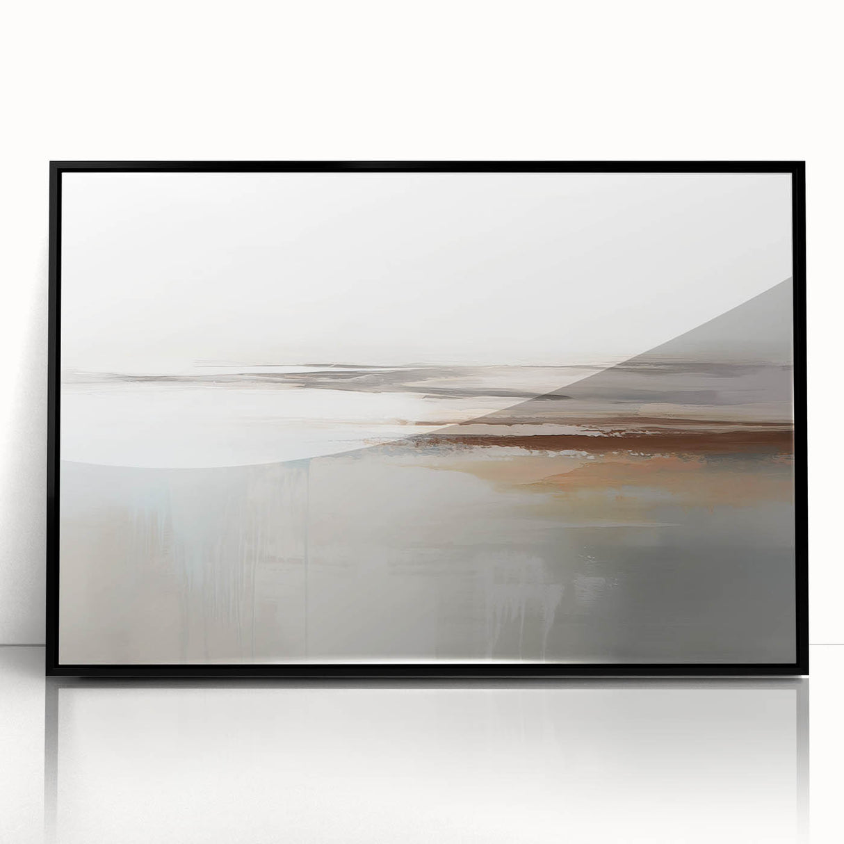 Abstract canvas art print showcasing vibrant colors and swirling shapes, perfect for modern home decor or art collection.