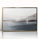 Abstract wall art canvas print showcasing vibrant colors and dynamic shapes, perfect for modern home decor and artistic expression.