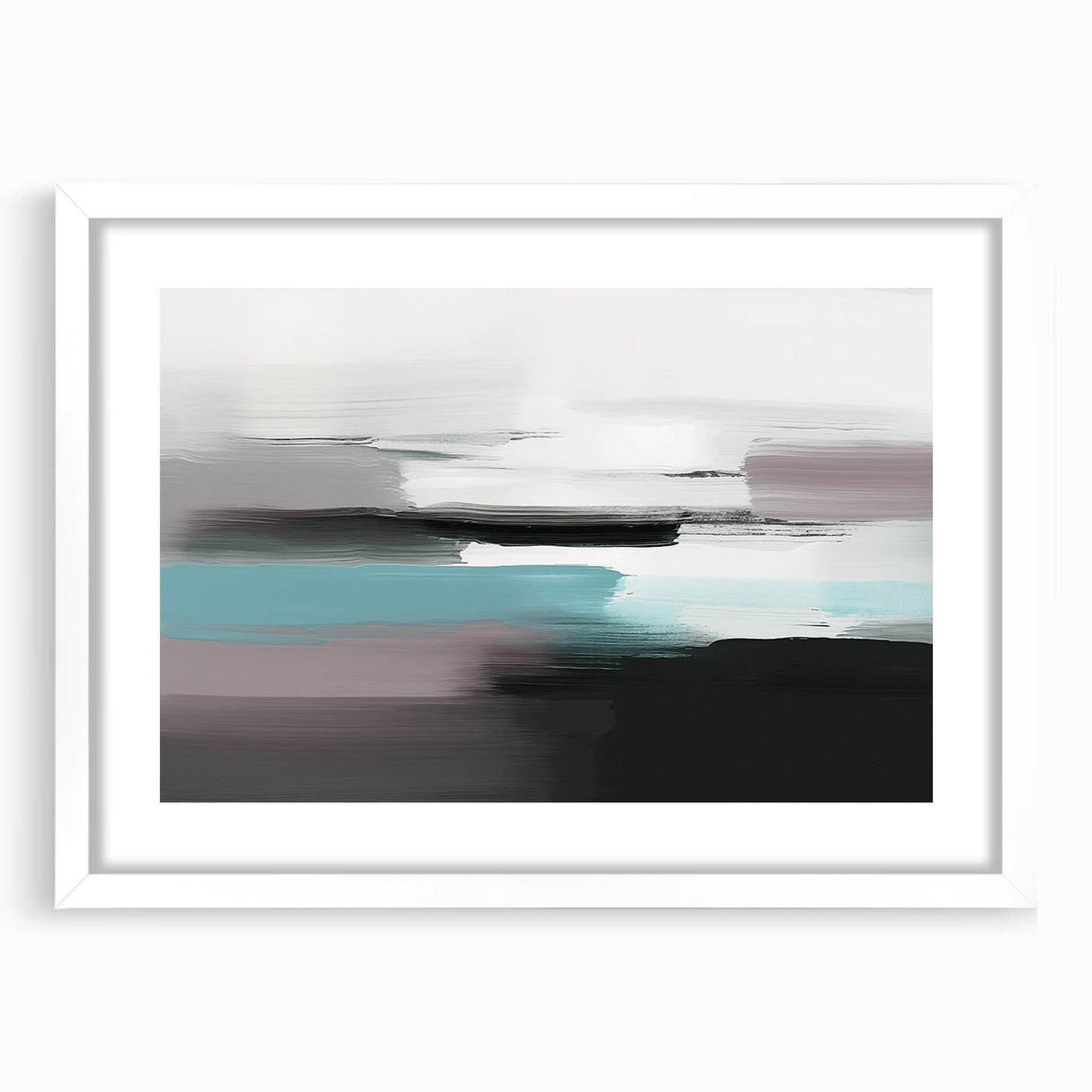 Vibrant abstract wall art print showcasing bold colors and geometric shapes, perfect for modern home decor or office styling.