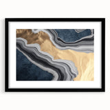 Abstract wall art canvas print showcasing vibrant colors and dynamic shapes, perfect for modern home decor or art enthusiasts.