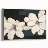 Abstract wall art canvas print showcasing vibrant colors in a fluid design, perfect for modern home decor or artistic inspiration.