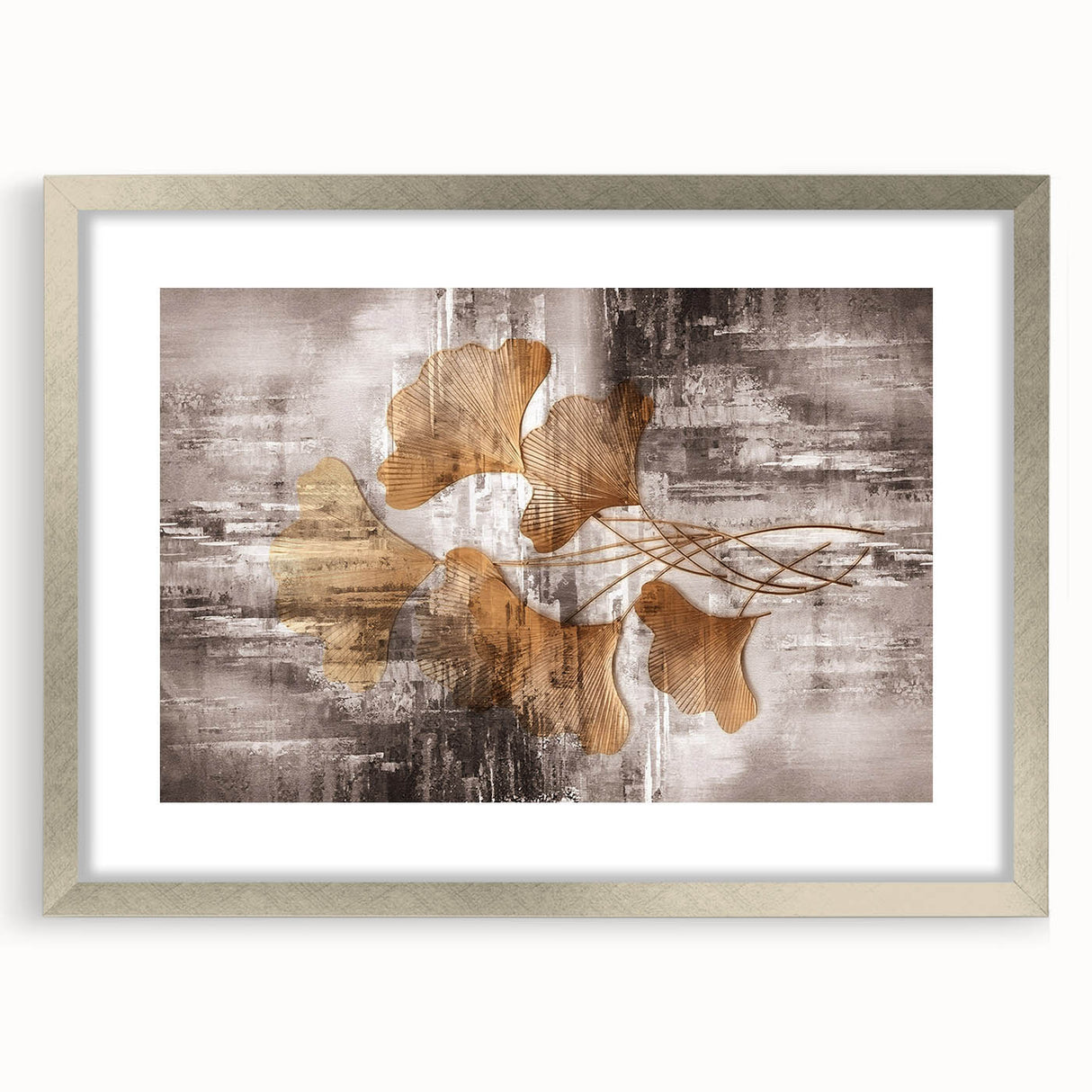 Abstract art canvas print showcasing vibrant colors and dynamic shapes, ideal for modern decor, rolled for easy shipping and display.