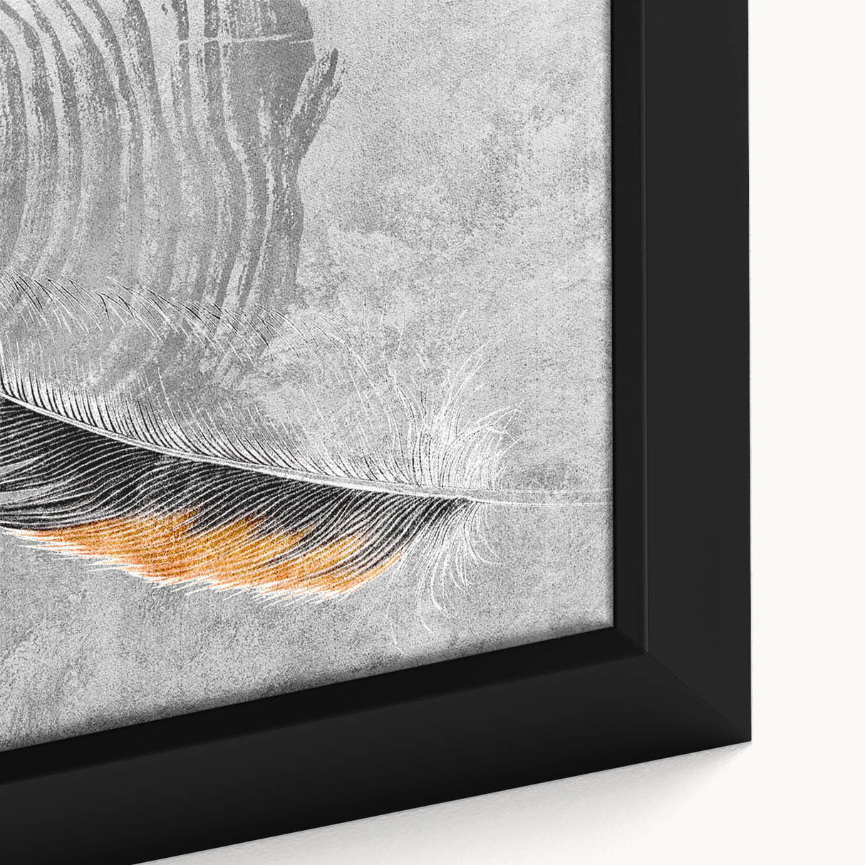 Abstract canvas art print showcasing vibrant colors and dynamic shapes, perfect for modern home decor, displayed against a neutral background.