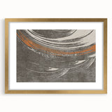 Abstract canvas art print showcasing vibrant colors and dynamic shapes, perfect for modern home decor, elegantly rolled in a protective tube.
