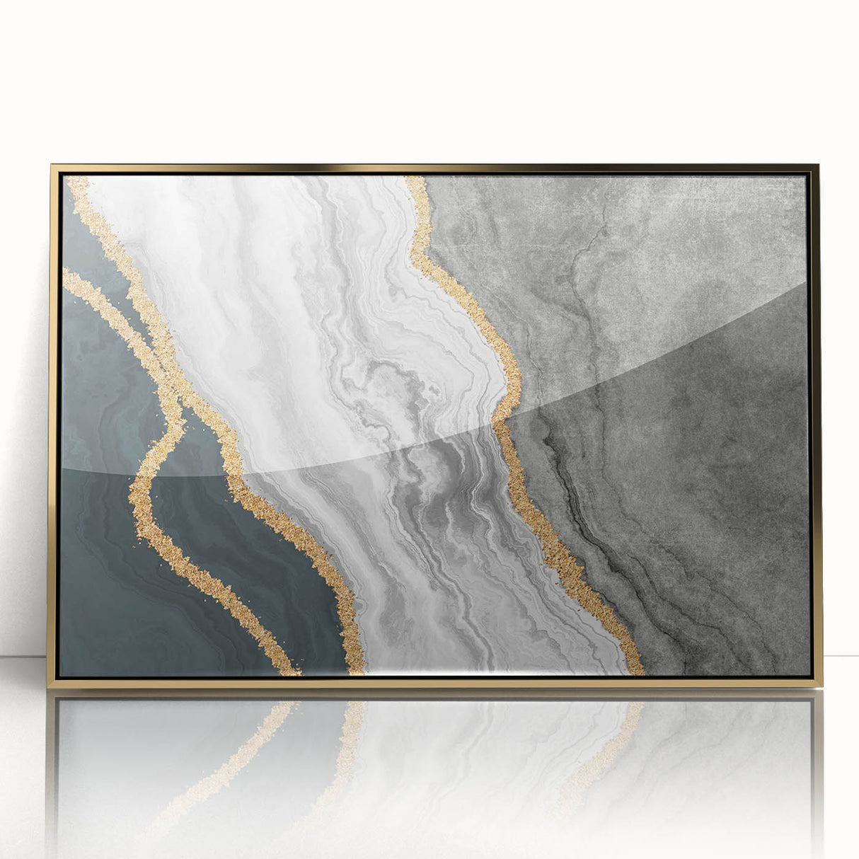 Abstract wall art canvas print showcasing vibrant colors and geometric shapes, perfect for modern home decor or artistic display.