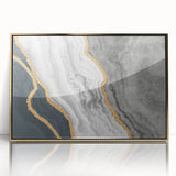 Abstract wall art canvas print showcasing vibrant colors and geometric shapes, perfect for modern home decor or artistic display.