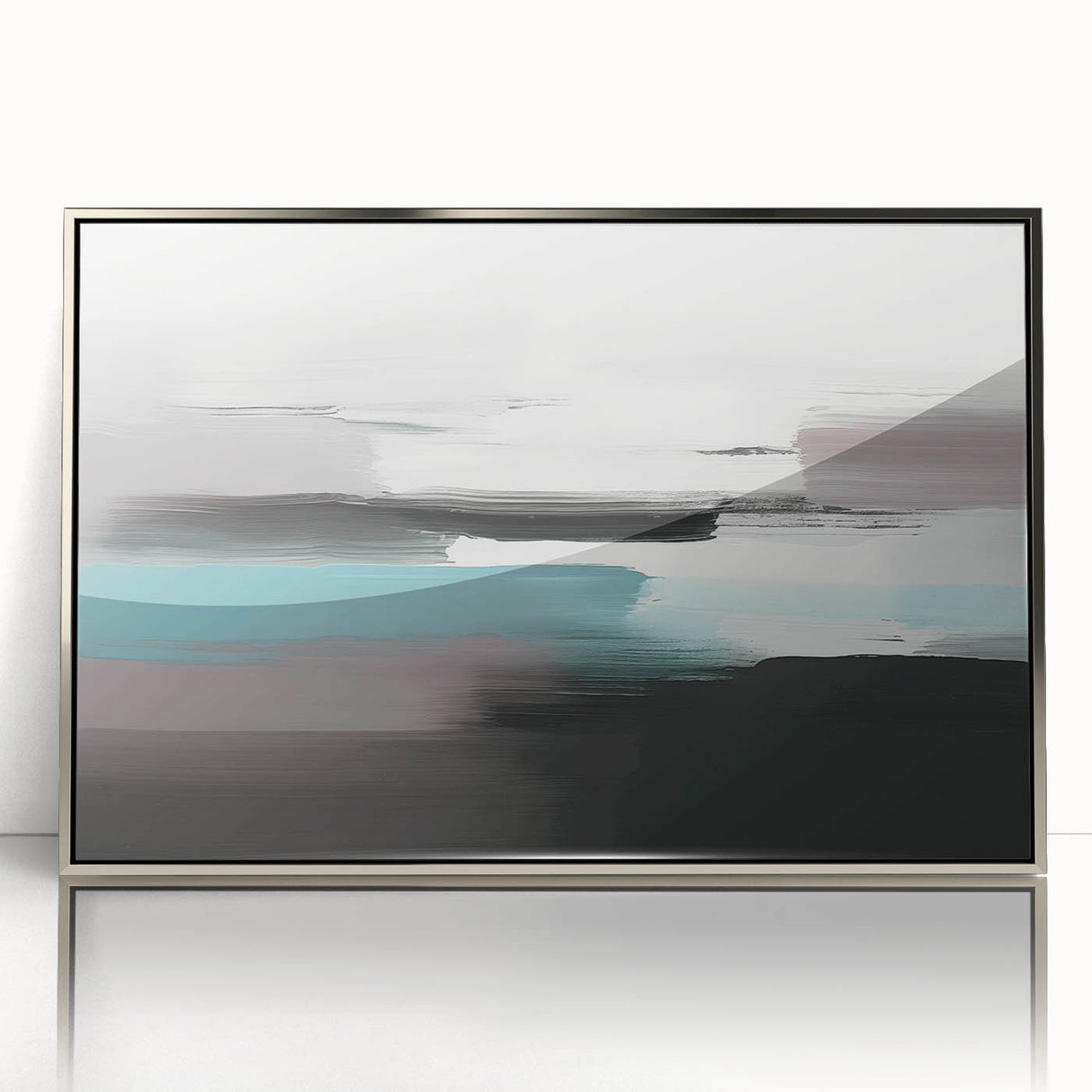 Abstract canvas artwork showcasing vibrant colors and dynamic shapes, perfect for modern home decor or office aesthetics, rolled for easy shipping.