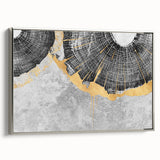 Vibrant abstract wall art canvas print showcasing bold colors and dynamic shapes, ideal for modern home decor and artistic expression.