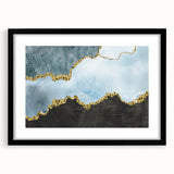 Abstract wall art canvas print showcasing vibrant colors and dynamic shapes, ideal for modern home decor or artistic displays.