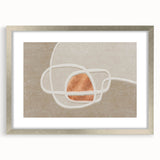 Abstract wall art canvas featuring vibrant splashes of blue, green, and orange in a modern design, perfect for contemporary decor.