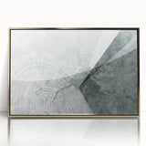 Vibrant abstract wall art canvas print showcasing fluid shapes and bold colors, perfect for modern home decor or art enthusiasts.