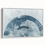 Abstract canvas art showcasing vibrant colors and dynamic shapes, perfect for modern home decor, emphasizing creativity and style.