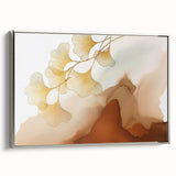 Abstract wall art canvas print showcasing vibrant colors and fluid shapes, perfect for modern home decor, emphasizing creativity and style.