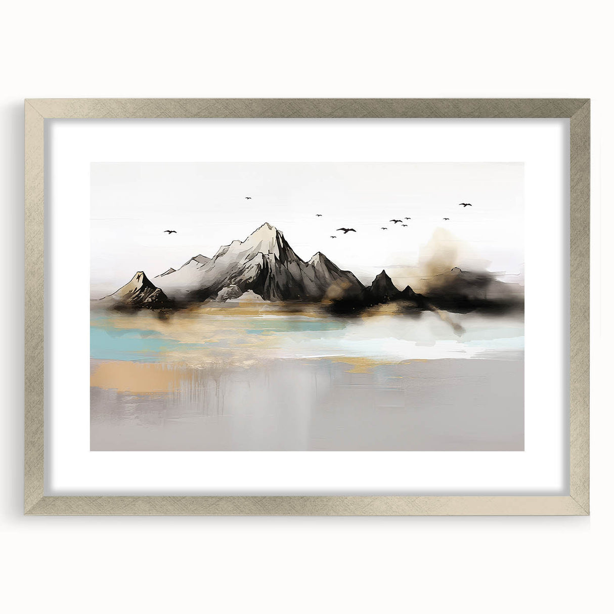 Abstract canvas artwork showcasing vibrant colors and geometric shapes, ideal for modern home decor, presented in a protective cardboard tube.