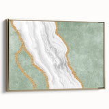 Abstract wall art canvas print in vibrant colors, showcasing dynamic shapes and patterns, ideal for modern home decor or office spaces.