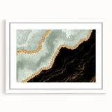 Abstract wall art canvas print showcasing vibrant colors and dynamic shapes, perfect for modern home decor or office spaces. Textured surface enhances visual interest and depth, making it a standout piece for art enthusiasts.