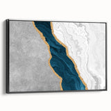 Abstract wall art canvas print showcasing vibrant colors and dynamic shapes, ideal for modern home decor, highlighting artistic creativity and expression.