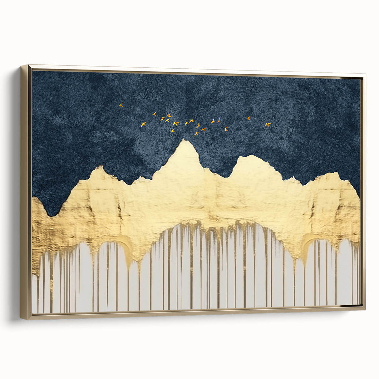 Colorful abstract wall art canvas print showcasing vibrant swirls and geometric shapes, ideal for modern home decor or office aesthetics.