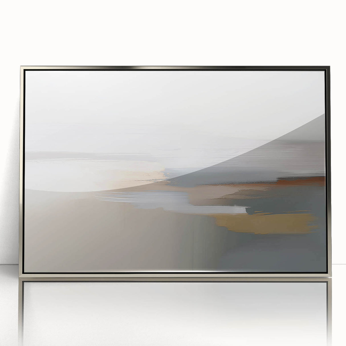 Abstract wall art canvas print showcasing vibrant colors and fluid shapes, perfect for modern home decor. Ideal for adding a contemporary touch to any living space.