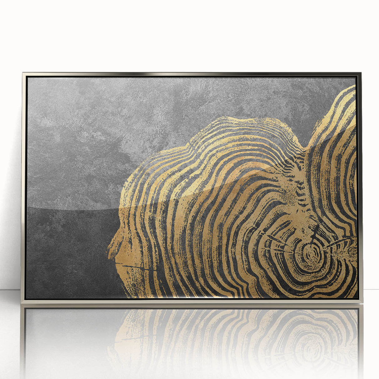 Vibrant rolled canvas showcasing abstract geometric patterns in bold colors, ideal for modern home decor and art enthusiasts.