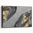 Vibrant abstract wall art canvas print showcasing dynamic shapes and rich colors, perfect for modern home decor and artistic expression.