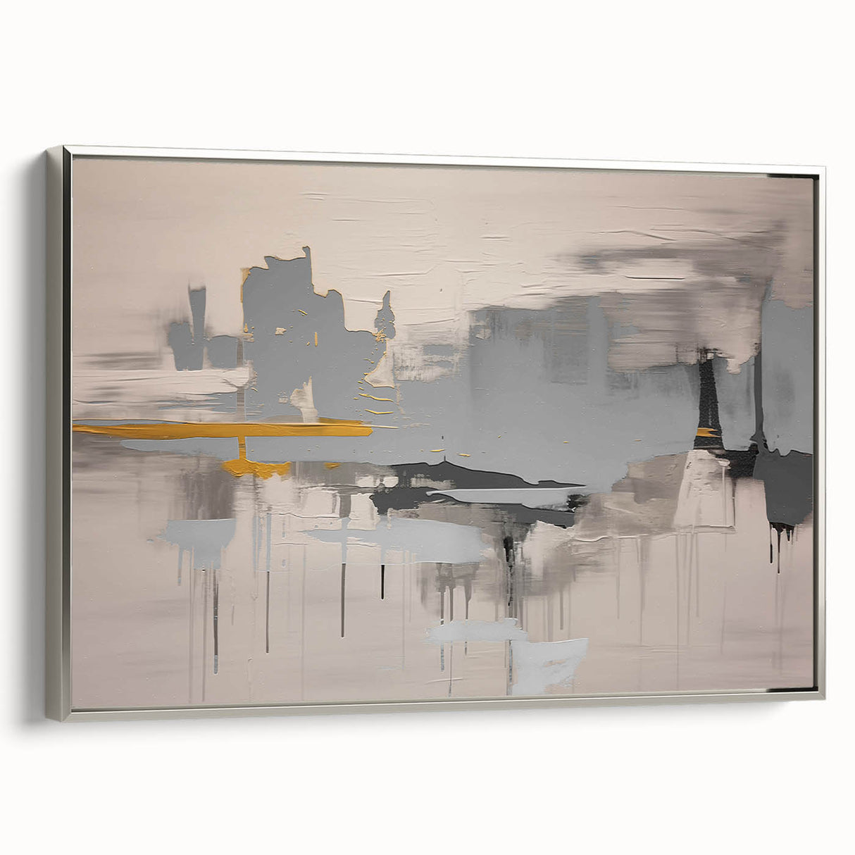 Colorful abstract canvas art print showcasing vibrant shapes and patterns, perfect for modern home decor or artistic spaces.