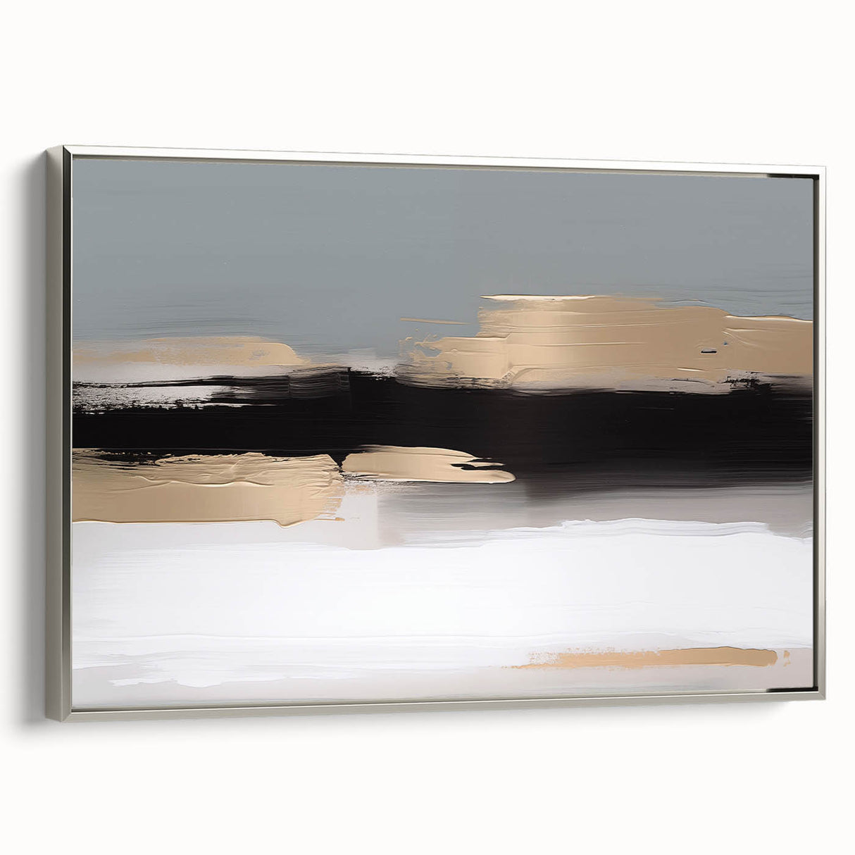 Vibrant abstract canvas art print showcasing bold colors and dynamic shapes, ideal for modern home decor or office aesthetics.
