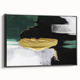 Abstract canvas artwork showcasing vibrant colors and fluid shapes, ideal for modern decor, emphasizing artistic expression and creativity.