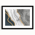 Colorful abstract canvas art print showcasing vibrant swirls of blue, orange, and yellow, ideal for modern home decor or art enthusiasts.