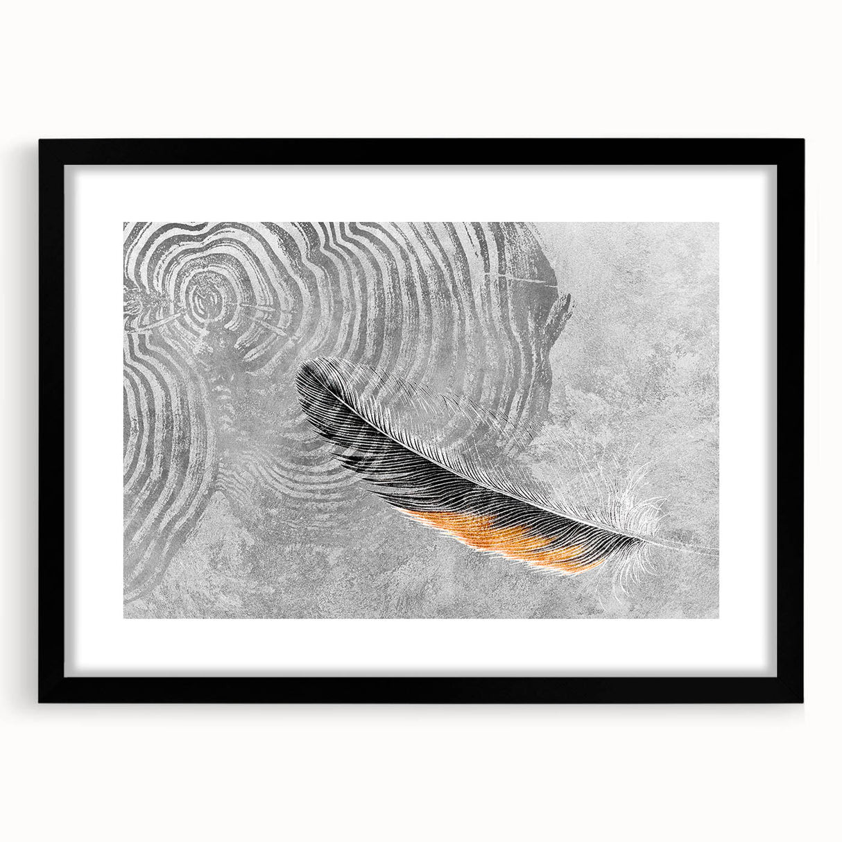 Vibrant abstract wall art print showcasing bold colors and dynamic shapes, perfect for modern home decor or artistic settings.