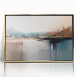 Vibrant abstract wall art canvas featuring bold colors and dynamic shapes, ideal for modern home decor or artistic spaces.