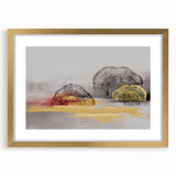 Abstract wall art canvas showcasing vibrant colors and geometric shapes, ideal for modern home decor. The piece exudes a contemporary feel, enhancing any interior space.