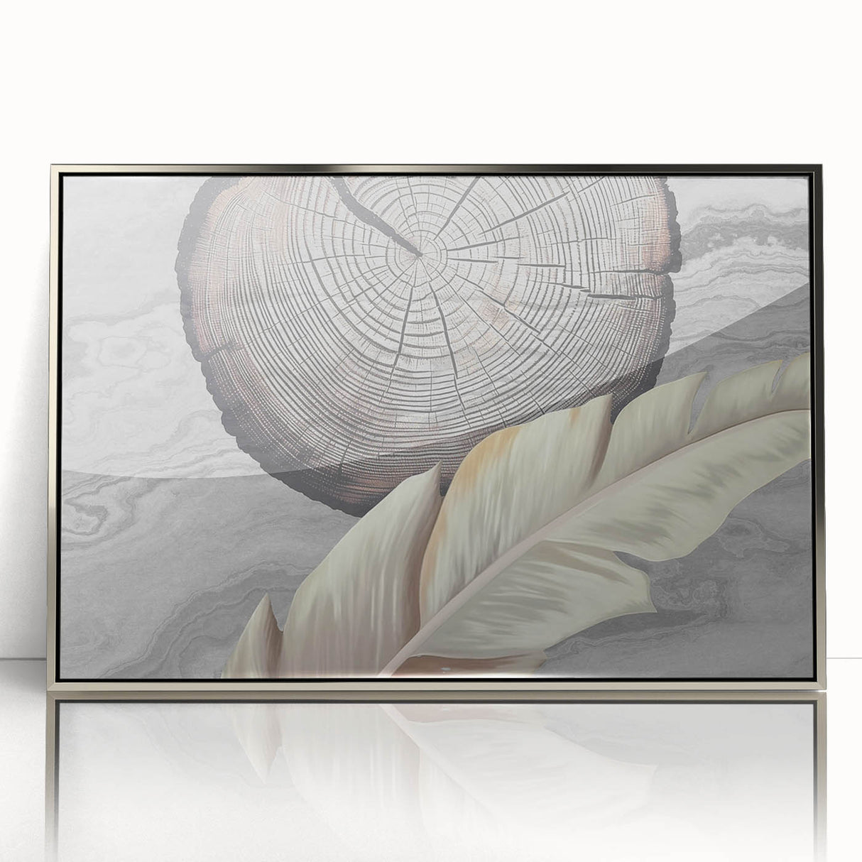 Abstract canvas artwork showcasing vibrant colors and dynamic shapes, perfect for modern decor, rolled and ready for framing.