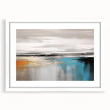 Abstract canvas art featuring vibrant colors and dynamic shapes, ideal for modern home decor. Packaged securely in a cardboard tube to ensure safe delivery.