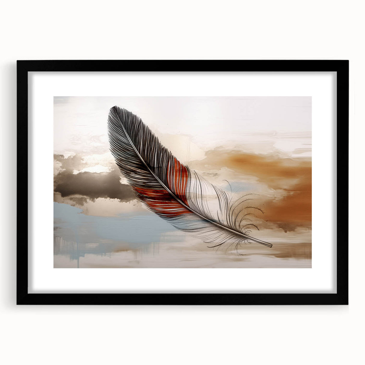 Abstract wall art canvas featuring vibrant colors and dynamic shapes, perfect for modern decor, enhancing any room's aesthetic appeal.