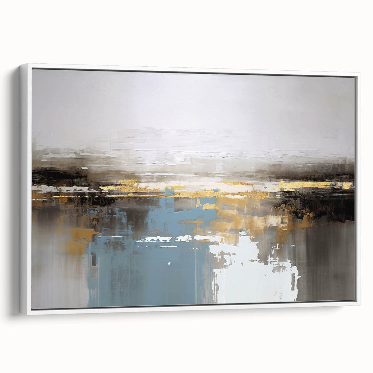 Vibrant abstract wall art canvas print showcasing bold colors and dynamic shapes, ideal for modern decor. Perfect for adding a contemporary touch to any living space.