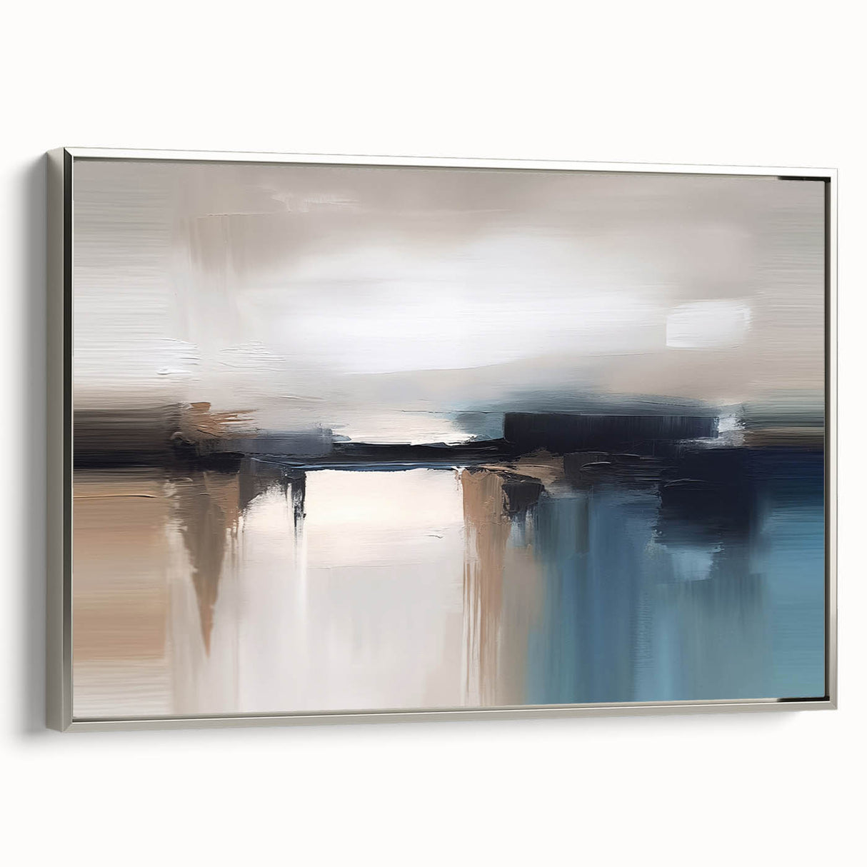 Colorful abstract wall art canvas print showcasing vibrant shapes and dynamic patterns, perfect for modern home decor or office spaces.