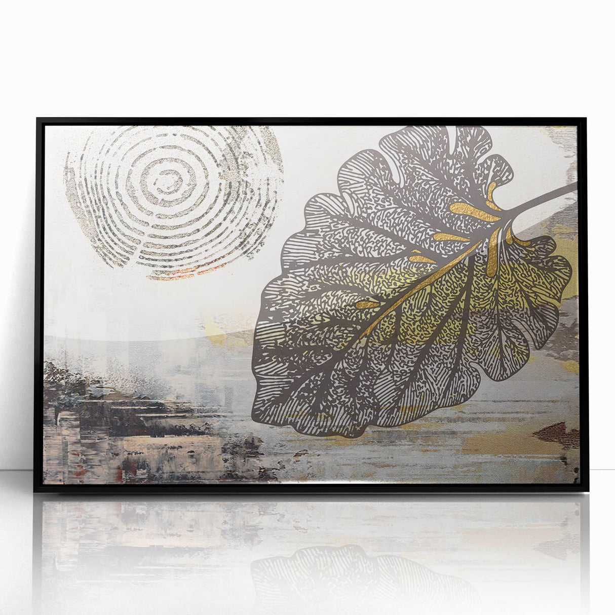 Abstract wall art featuring vibrant geometric patterns in bold colors, elegantly rolled and ready for display. Ideal for modern home decor and art enthusiasts.