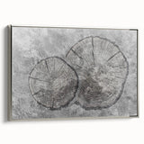Abstract canvas art showcasing vibrant colors and dynamic shapes, perfect for modern decor, placed on a wooden surface for display.