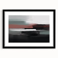 Colorful abstract canvas artwork showcasing vibrant swirls of blue, orange, and yellow, perfect for modern home decor or art enthusiasts.