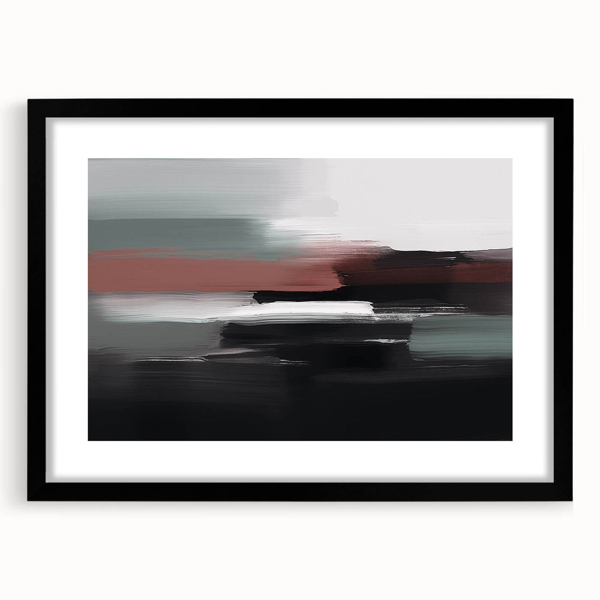 Colorful abstract canvas artwork showcasing vibrant swirls of blue, orange, and yellow, perfect for modern home decor or art enthusiasts.