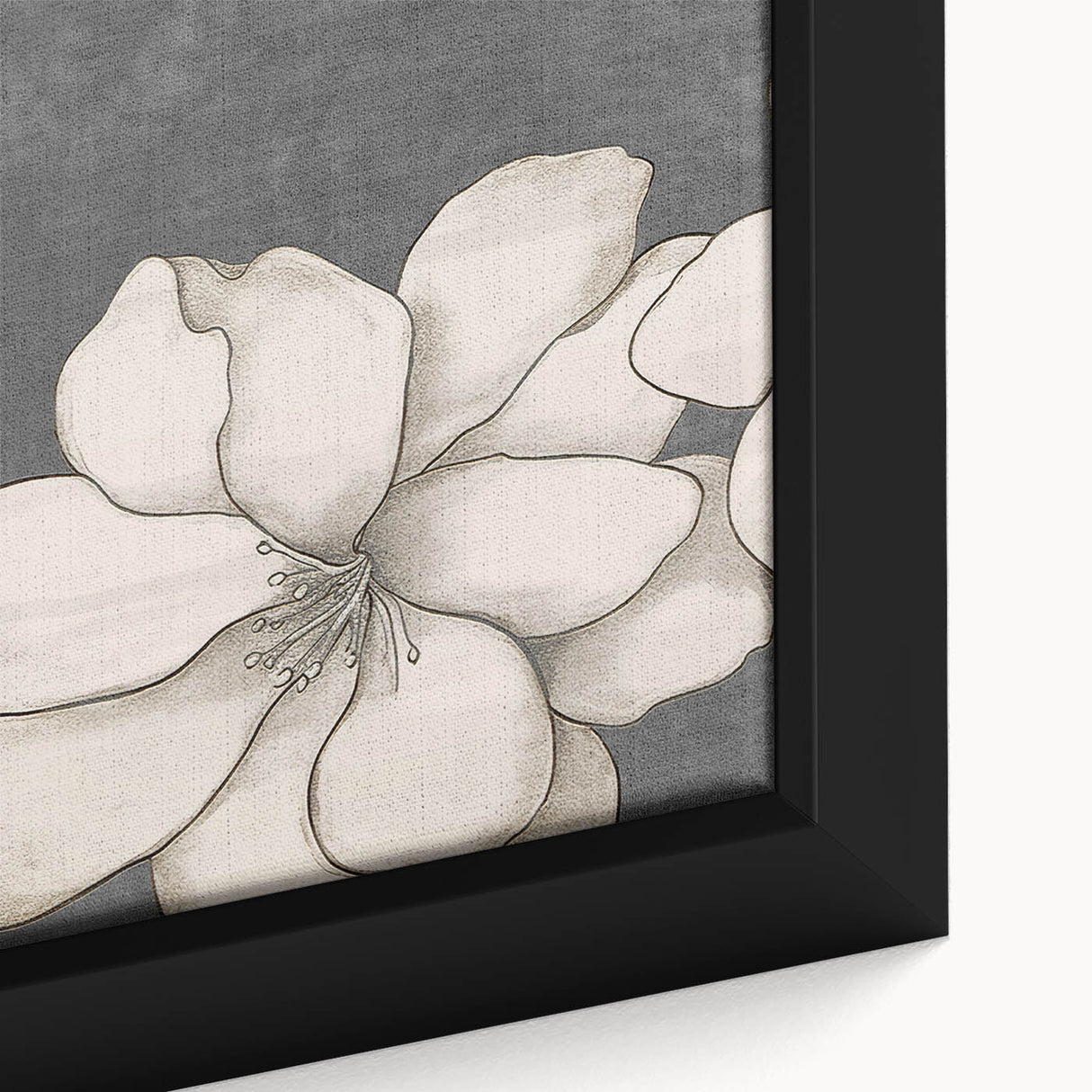 Abstract canvas art print showcasing vibrant colors and dynamic shapes, perfect for modern decor, rolled and secured in a protective tube.