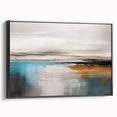 Abstract wall art canvas print showcasing vibrant colors and dynamic shapes, ideal for modern decor and enhancing interior aesthetics.