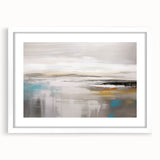 Abstract wall art canvas print showcasing vibrant colors and fluid shapes, perfect for modern decor, elegantly displayed in a minimalist setting.