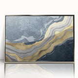 Vibrant abstract wall art print showcasing bold colors and dynamic shapes, perfect for modern home decor or office spaces.