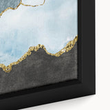 Vibrant abstract wall art canvas showcasing bold colors and dynamic shapes, ideal for modern home decor and artistic statement pieces.