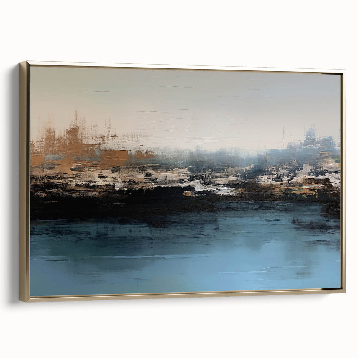 Vibrant abstract wall art canvas featuring bold colors and dynamic shapes, ideal for modern home decor or office spaces, enhancing artistic ambiance.