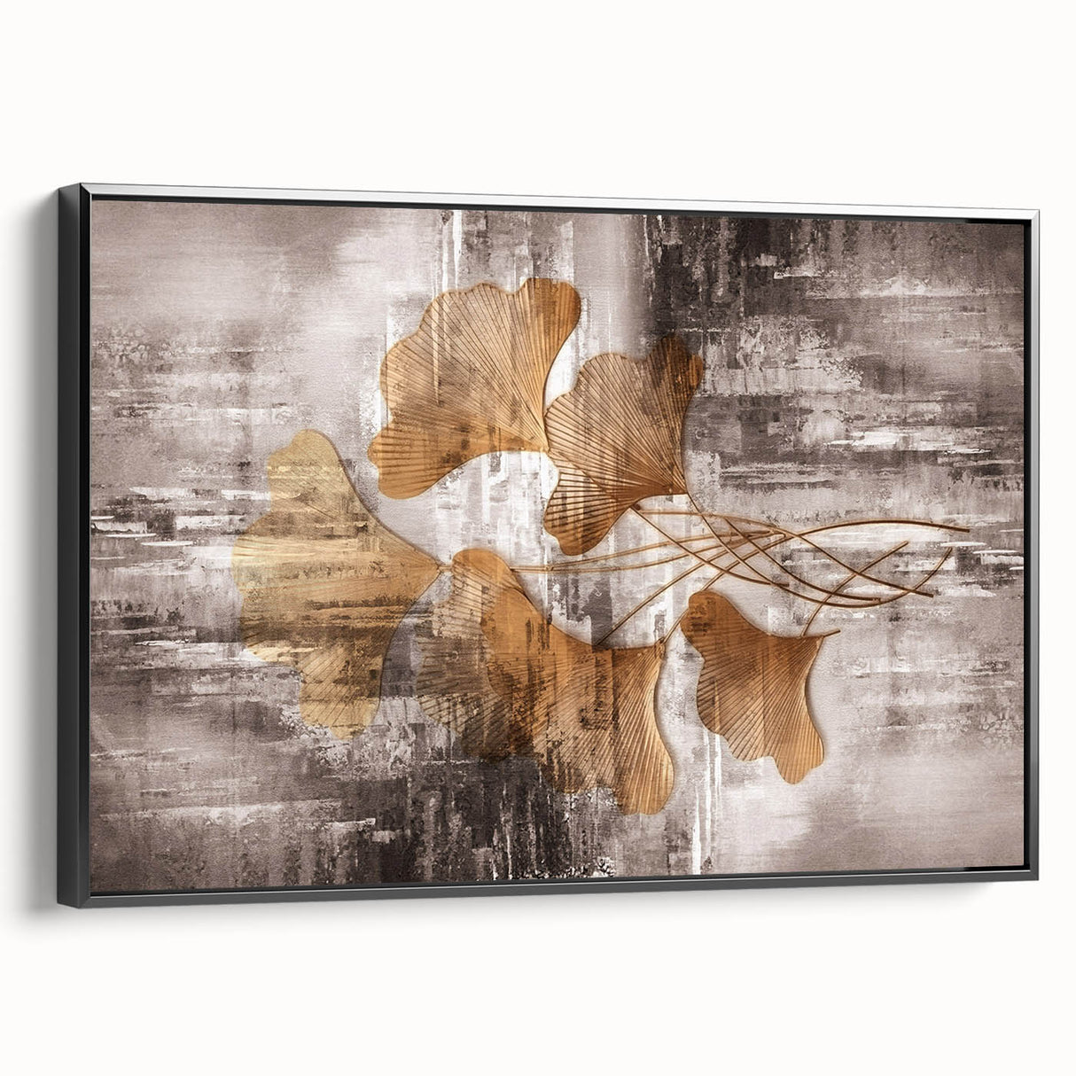 Abstract canvas art print showcasing vibrant colors and dynamic shapes, perfect for contemporary home decor or office spaces.