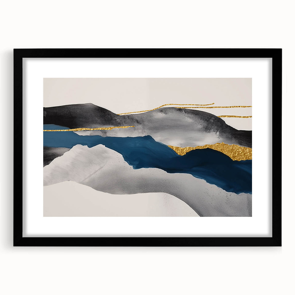 Abstract canvas artwork showcasing vibrant colors and swirling patterns, perfect for modern home decor or gallery display, emphasizing artistic expression.